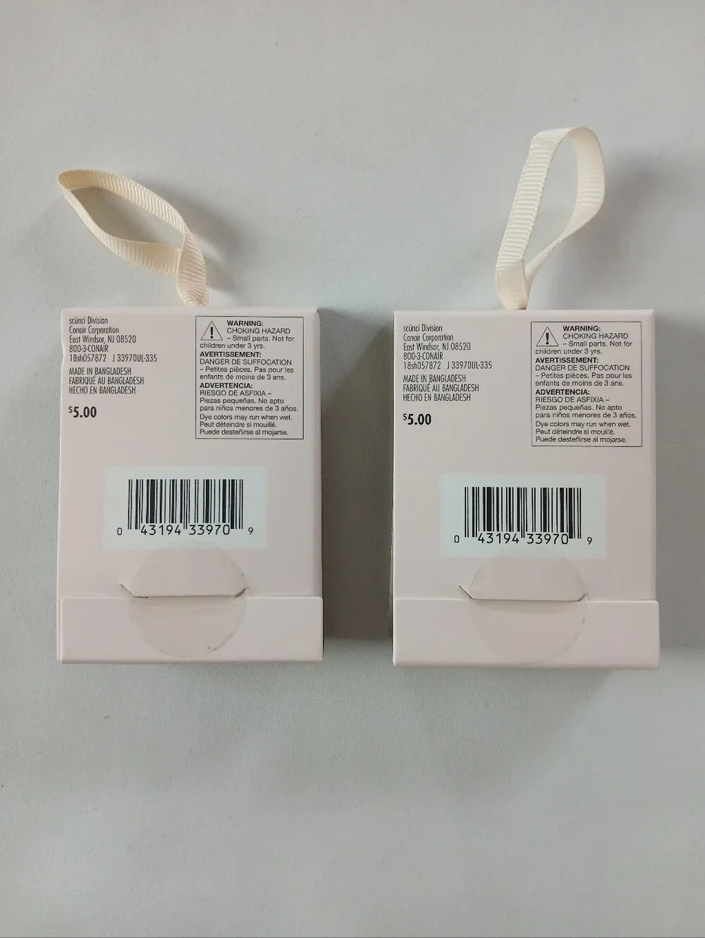 2 Scunci Packs Of 14 Hair Elastics Ponytail Holders Neutrals